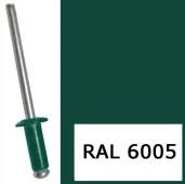 Заклепка 4,8*12 сталь RAL8017 коричневый (500)